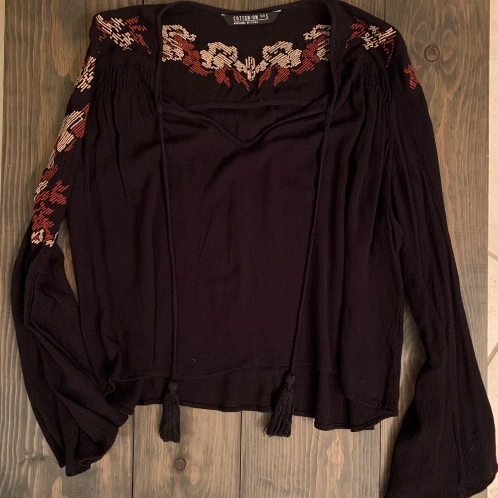 Bell Sleeve Top
